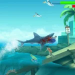 Hungry Shark Evolution Mod Apk Unlimited Money dan Diamond